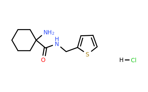 1423024-22-9 | 1-Amino-n-(thiophen-2-ylmethyl)cyclohexane-1-carboxamide hydrochloride