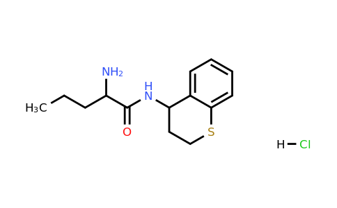 1423024-84-3 | 2-Amino-n-(3,4-dihydro-2h-1-benzothiopyran-4-yl)pentanamide hydrochloride