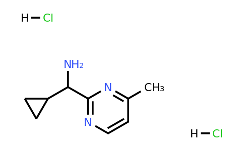 1423024-86-5 | Cyclopropyl(4-methylpyrimidin-2-yl)methanamine dihydrochloride