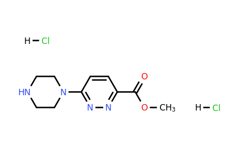 1423025-81-3 | Methyl 6-(piperazin-1-yl)pyridazine-3-carboxylate dihydrochloride
