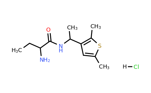 1423027-45-5 | 2-Amino-n-[1-(2,5-dimethylthiophen-3-yl)ethyl]butanamide hydrochloride
