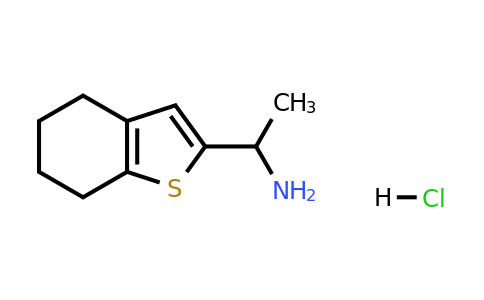1423031-24-6 | 1-(4,5,6,7-Tetrahydro-1-benzothiophen-2-yl)ethan-1-amine hydrochloride