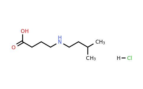 1423031-44-0 | 4-[(3-methylbutyl)amino]butanoic acid hydrochloride