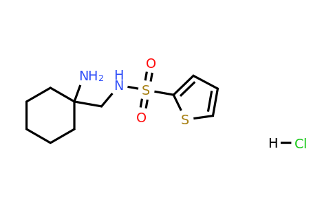1423032-75-0 | n-[(1-aminocyclohexyl)methyl]thiophene-2-sulfonamide hydrochloride