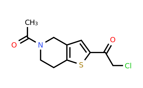1423032-77-2 | 1-{5-acetyl-4h,5h,6h,7h-thieno[3,2-c]pyridin-2-yl}-2-chloroethan-1-one
