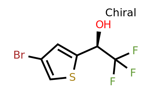1423040-75-8 | (1s)-1-(4-Bromothiophen-2-yl)-2,2,2-trifluoroethan-1-ol
