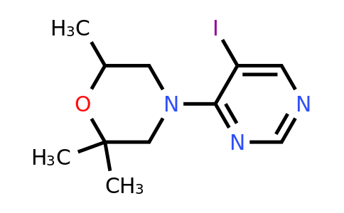 1423180-47-5 | 4-(5-Iodopyrimidin-4-yl)-2,2,6-trimethylmorpholine