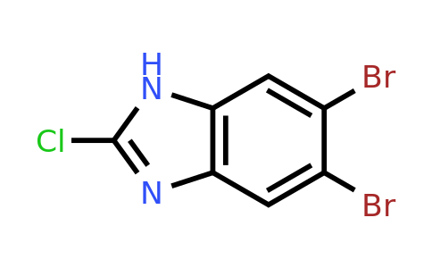 142356-67-0 | 5,6-Dibromo-2-chloro-1H-benzo[d]imidazole
