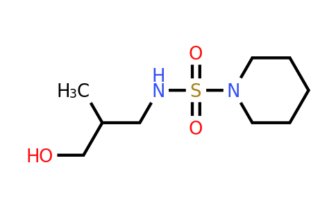 n-(3-Hydroxy-2-methylpropyl)piperidine-1-sulfonamide