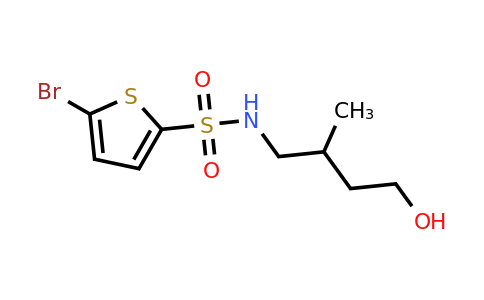 1423758-66-0 | 5-Bromo-n-(4-hydroxy-2-methylbutyl)thiophene-2-sulfonamide