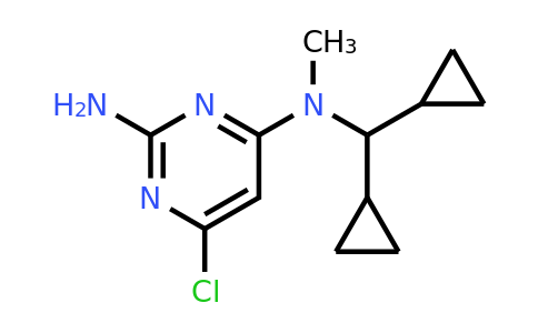 1424438-54-9 | 6-Chloro-4-N-(dicyclopropylmethyl)-4-N-methylpyrimidine-2,4-diamine