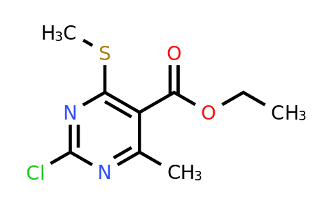1425387-12-7 | Ethyl 2-chloro-4-methyl-6-(methylthio)pyrimidine-5-carboxylate