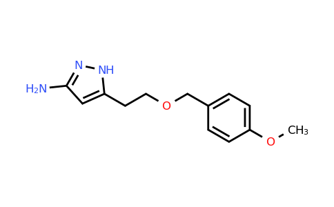 5-(2-((4-Methoxybenzyl)oxy)ethyl)-1H-pyrazol-3-amine