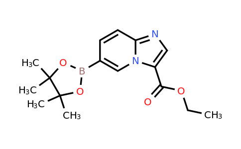 1426136-45-9 | Ethyl 6-(4,4,5,5-tetramethyl-1,3,2-dioxaborolan-2-yl)imidazo[1,2-a]pyridine-3-carboxylate