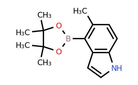 1426154-41-7 | 5-Methyl-4-(4,4,5,5-tetramethyl-1,3,2-dioxaborolan-2-yl)-1H-indole