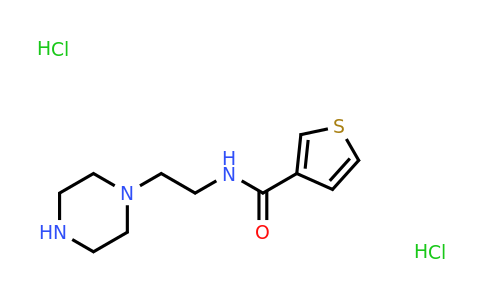 1426290-86-9 | n-(2-(Piperazin-1-yl)ethyl)thiophene-3-carboxamide dihydrochloride
