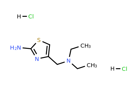 4-[(diethylamino)methyl]-1,3-thiazol-2-amine dihydrochloride