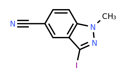 1426423-63-3 | 3-Iodo-1-methyl-1H-indazole-5-carbonitrile