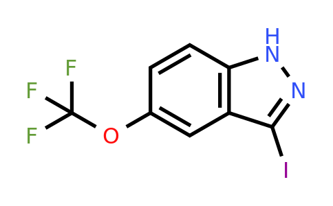 1426423-96-2 | 3-Iodo-5-(trifluoromethoxy)-1H-indazole