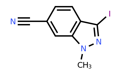 1426425-00-4 | 3-Iodo-1-methyl-1H-indazole-6-carbonitrile