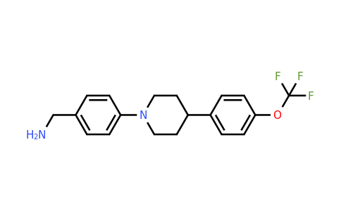 1426520-69-5 | Benzenemethanamine, 4-[4-[4-(trifluoromethoxy)phenyl]-1-piperidinyl]-