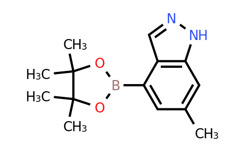 1426579-39-6 | 6-Methyl-4-(4,4,5,5-tetramethyl-1,3,2-dioxaborolan-2-yl)-1H-indazole