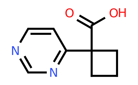 1427023-36-6 | 1-(Pyrimidin-4-yl)cyclobutane-1-carboxylic acid