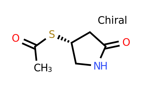 (4R)-4-(acetylsulfanyl)pyrrolidin-2-one