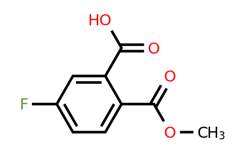 5-Fluoro-2-(methoxycarbonyl)benzoic acid