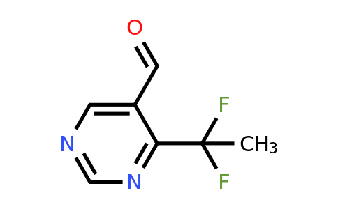 1427195-32-1 | 4-(1,1-Difluoro-ethyl)-pyrimidine-5-carbaldehyde