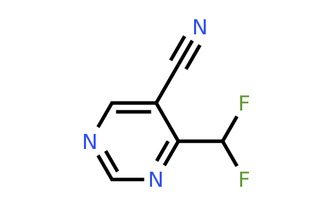1427195-45-6 | 4-Difluoromethyl-pyrimidine-5-carbonitrile