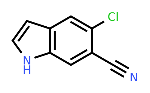 1427359-26-9 | 5-Chloro-1h-indole-6-carbonitrile