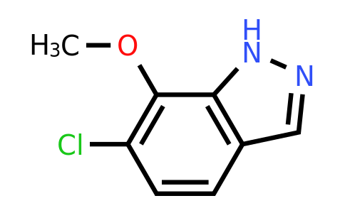 1427369-59-2 | 6-Chloro-7-methoxy-1H-indazole