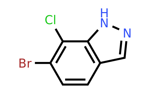 1427405-47-7 | 6-Bromo-7-chloro-1H-indazole