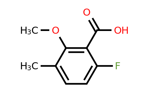 6-Fluoro-2-methoxy-3-methylbenzoic acid