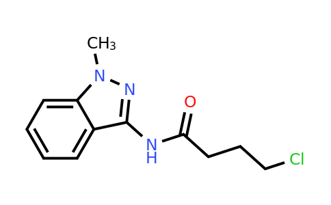 1427460-97-6 | 4-Chloro-N-(1-methyl-1H-indazol-3-yl)butanamide