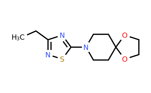 1427796-45-9 | 8-(3-Ethyl-1,2,4-thiadiazol-5-yl)-1,4-dioxa-8-azaspiro[4.5]decane