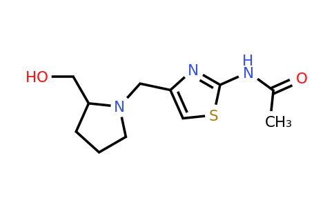 1427951-06-1 | n-(4-((2-(Hydroxymethyl)pyrrolidin-1-yl)methyl)thiazol-2-yl)acetamide