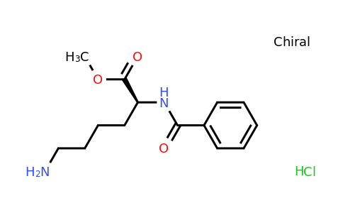 14280-01-4 | (S)-Methyl 6-amino-2-benzamidohexanoate hydrochloride