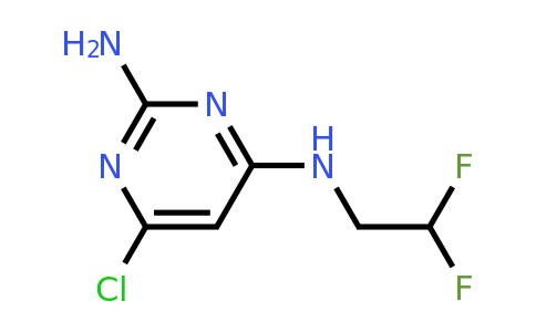 1428035-73-7 | 6-Chloro-n4-(2,2-difluoroethyl)pyrimidine-2,4-diamine