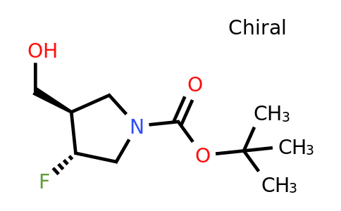 1428776-42-4 | rel-tert-Butyl (3R,4R)-3-fluoro-4-(hydroxymethyl)pyrrolidine-1-carboxylate