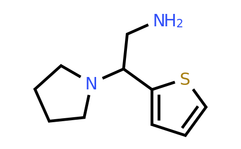 142919-86-6 | 2-(Pyrrolidin-1-yl)-2-(thiophen-2-yl)ethanamine