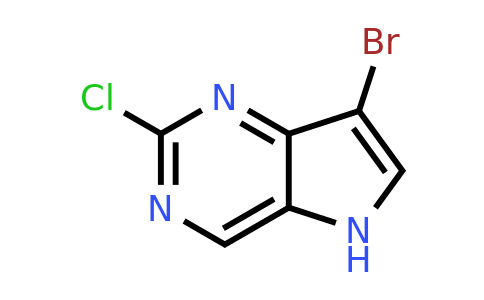 1429882-36-9 | 7-Bromo-2-chloro-5H-pyrrolo[3,2-d]pyrimidine