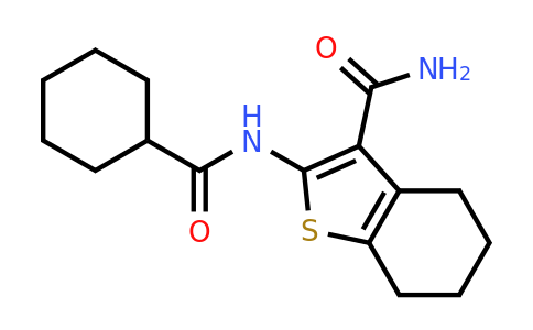 142995-02-6 | 2-(Cyclohexanecarboxamido)-4,5,6,7-tetrahydrobenzo[b]thiophene-3-carboxamide