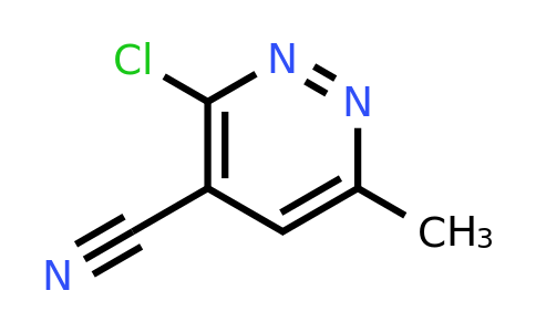 1430-22-4 | 3-Chloro-6-methylpyridazine-4-carbonitrile