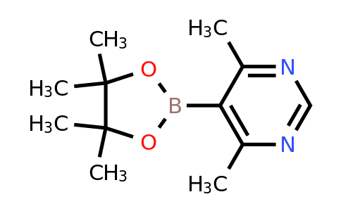 1430233-43-4 | 4,6-Dimethyl-5-(4,4,5,5-tetramethyl-1,3,2-dioxaborolan-2-yl)pyrimidine