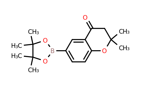 1430472-51-7 | 2,2-Dimethyl-6-(4,4,5,5-tetramethyl-1,3,2-dioxaborolan-2-yl)chroman-4-one