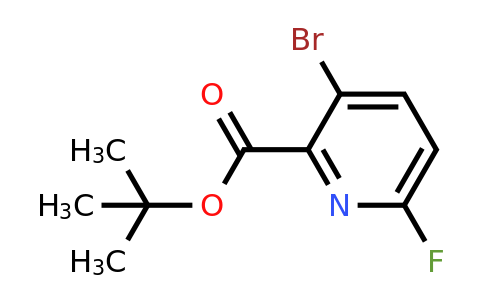 1430753-76-6 | tert-Butyl 3-bromo-6-fluoropyridine-2-carboxylate