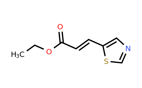 1431304-39-0 | Ethyl (E)-3-(thiazol-5-yl)acrylate