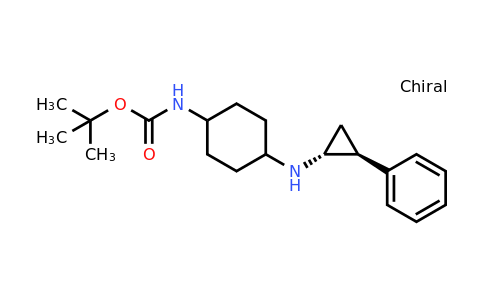 tert-Butyl (4-(((1R,2S)-2-phenylcyclopropyl)amino)cyclohexyl)carbamate